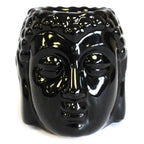 Classic Buddha Ceramic Oil Burner - Black – view 3