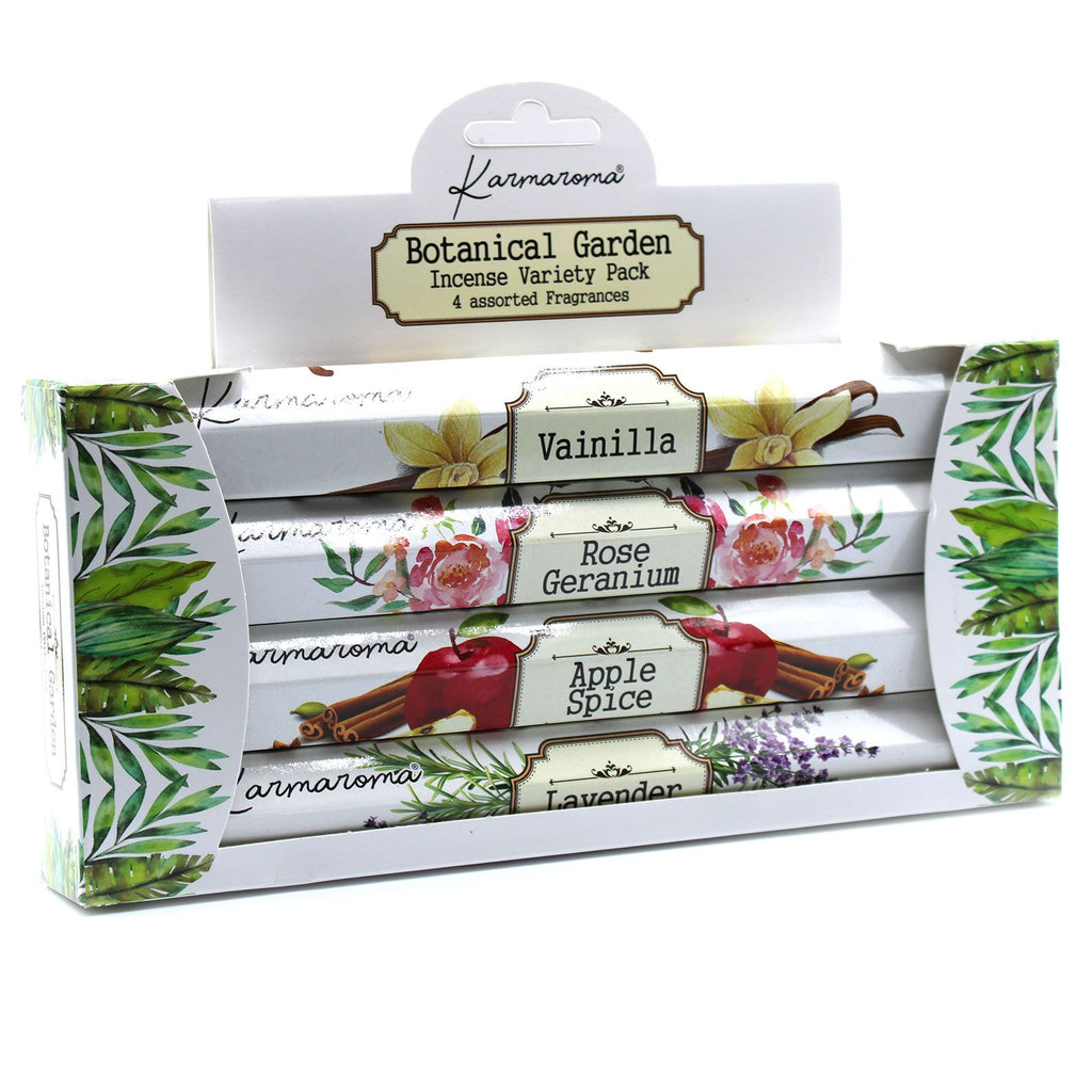Golden Nag Botanical Garden Incense Gift Set - 4 Fragrances