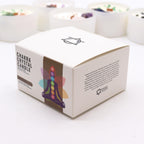 Large Seven Chakra Crystal Candle - Moon Beams – view 3