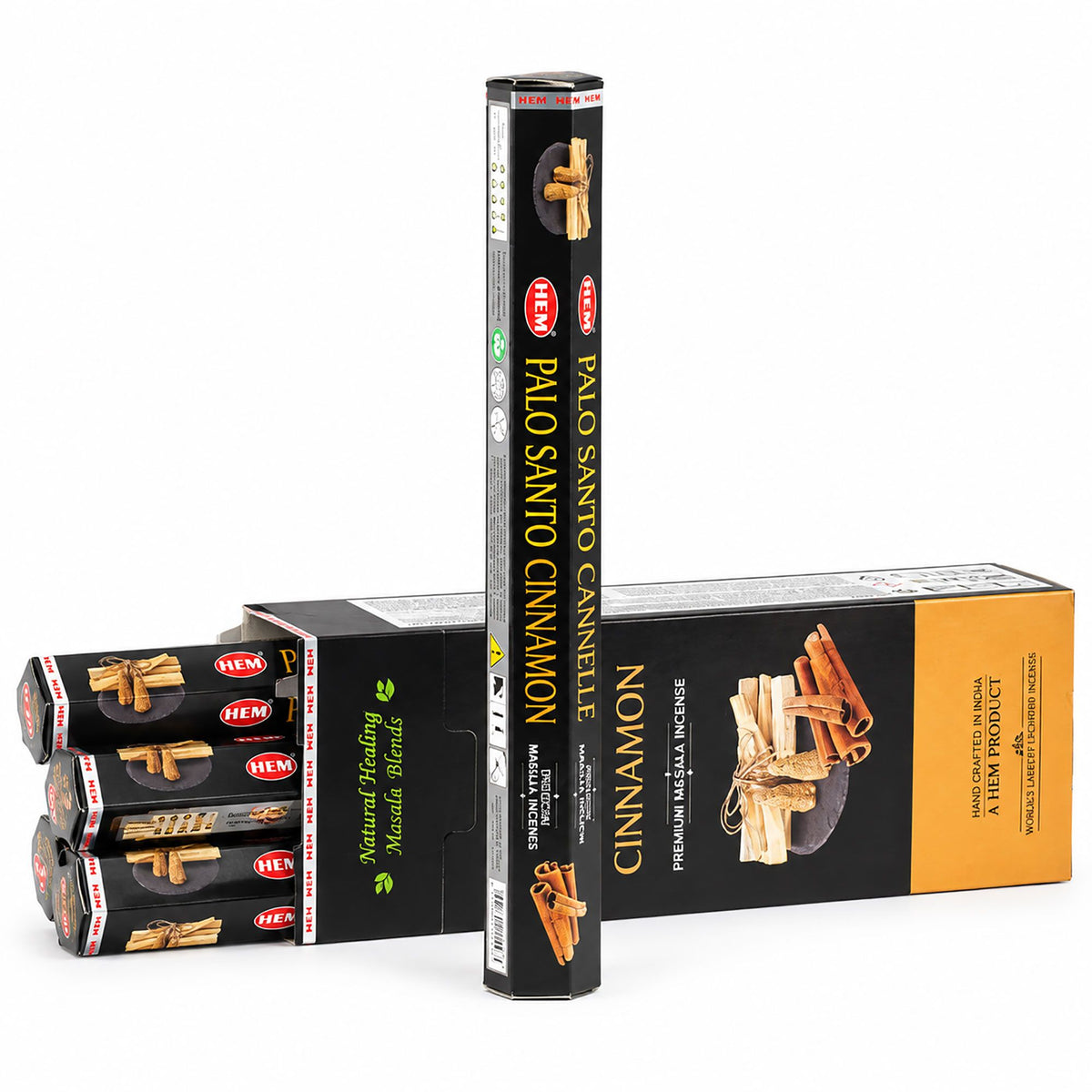 HEM Palo Santo Masala Cinnamon Incense Sticks