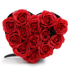 13 Red Soap Roses Heart Gift Box – view 6