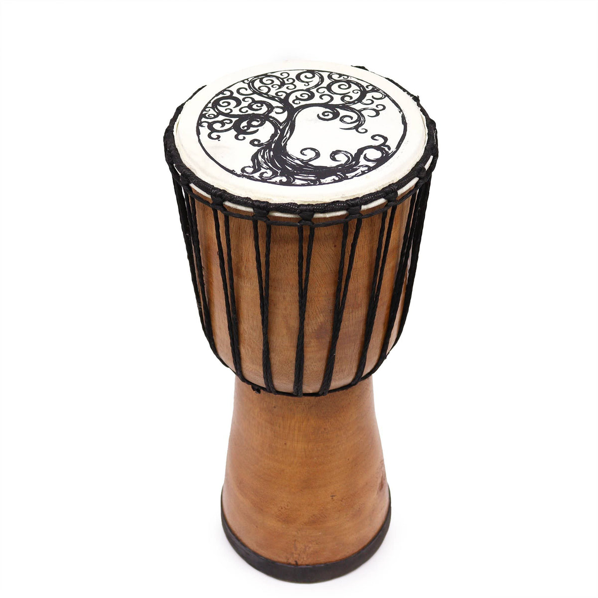 Tree of Life Wide Top Djembe Drum - 40cm – view 2