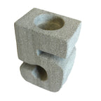 Number 5 Granite Candle Holder – view 2