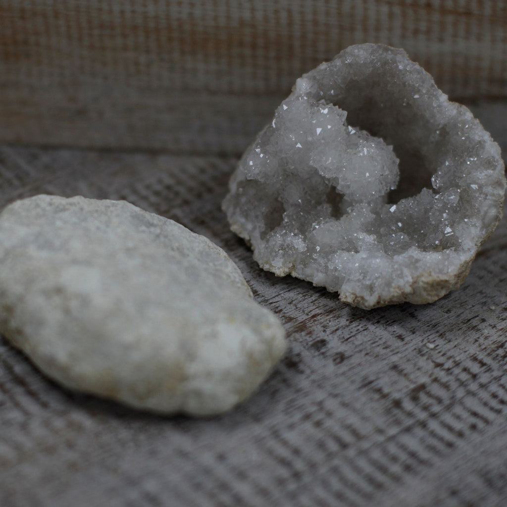 Unopened Calcite Geode, approx 6-9cm – view 3