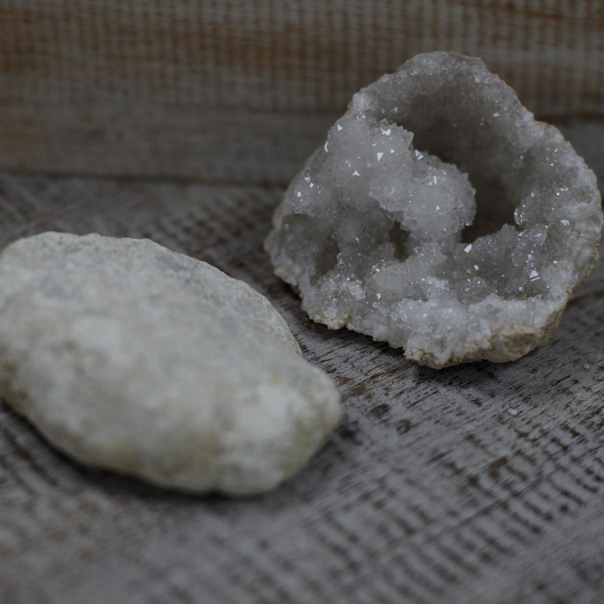 Unopened Calcite Geode, approx 6-9cm – view 3