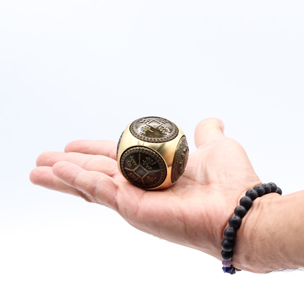 Feng Shui Wealth Spinner Dice, Large Rounded – view 2