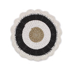 Set of Six Grey Wall Art Discs, 104 cm – view 4