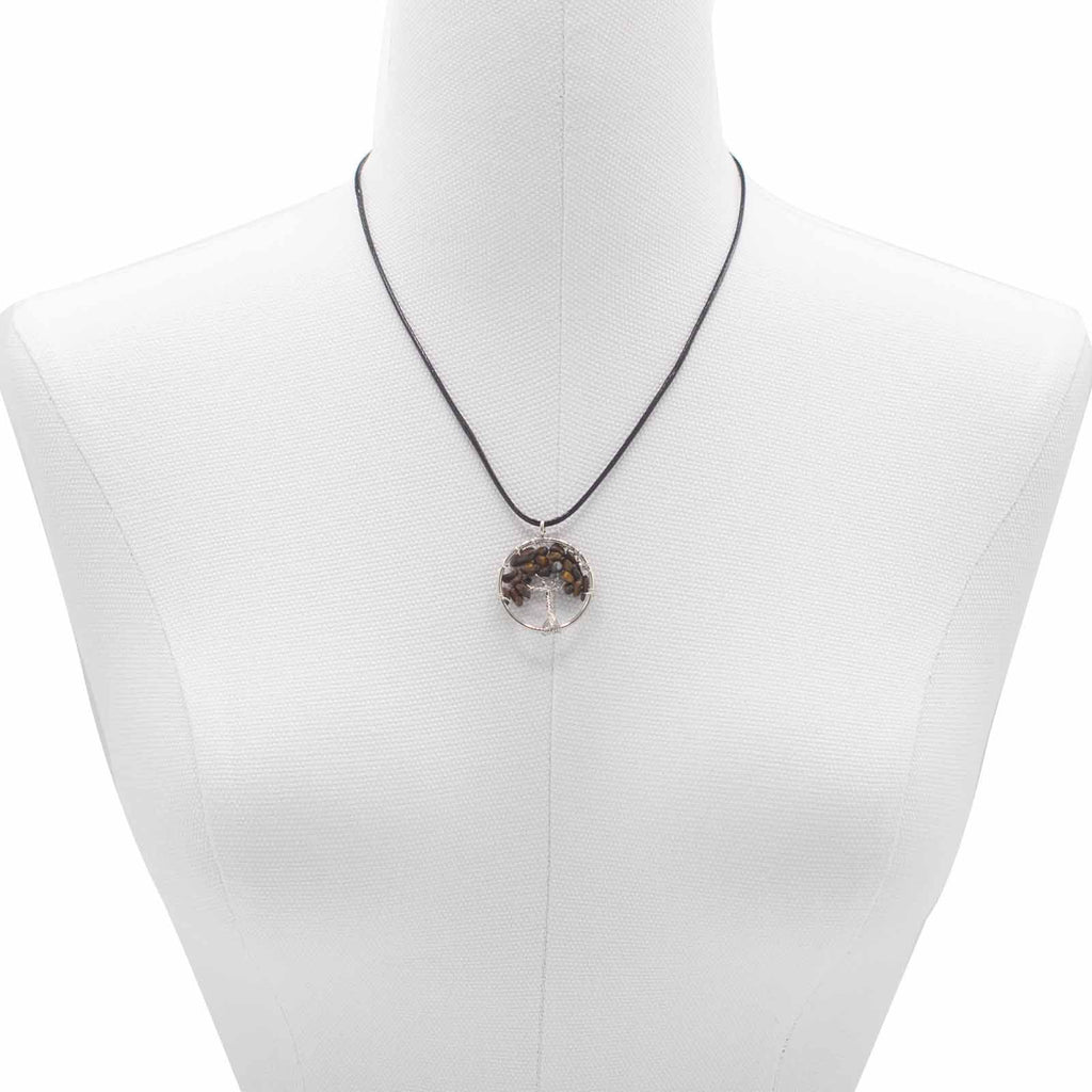 Tree of Life Pendant - Tiger Eye – view 5