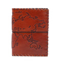 Travel Journal with Wrap, Light Tan, 96 Pages, 17x13x2cm