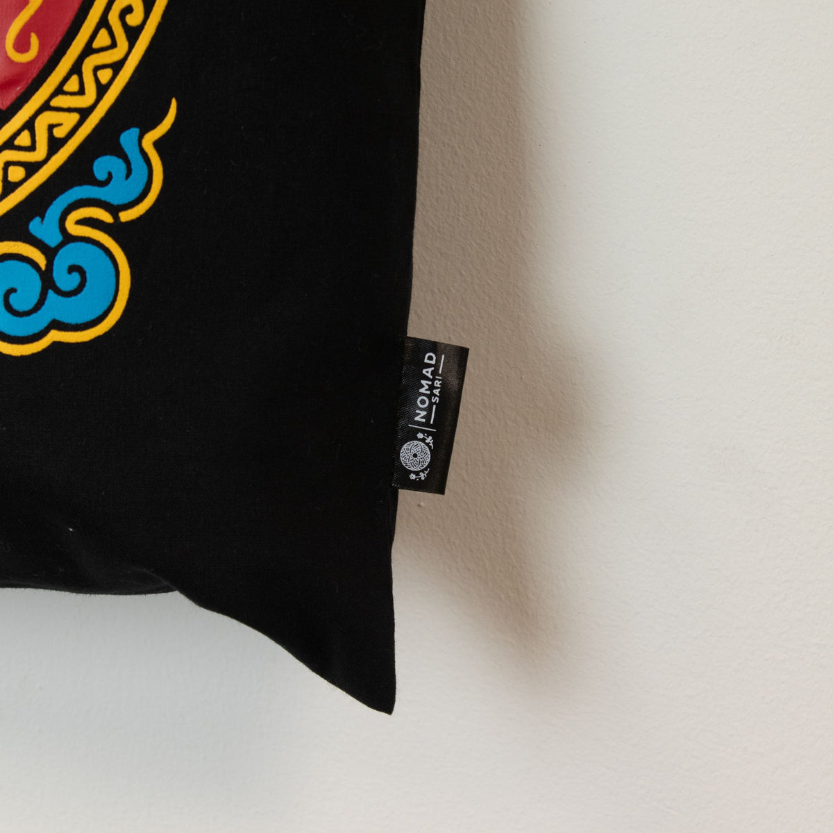 Zodiac Sun Cotton Tote Bag - Black – view 4