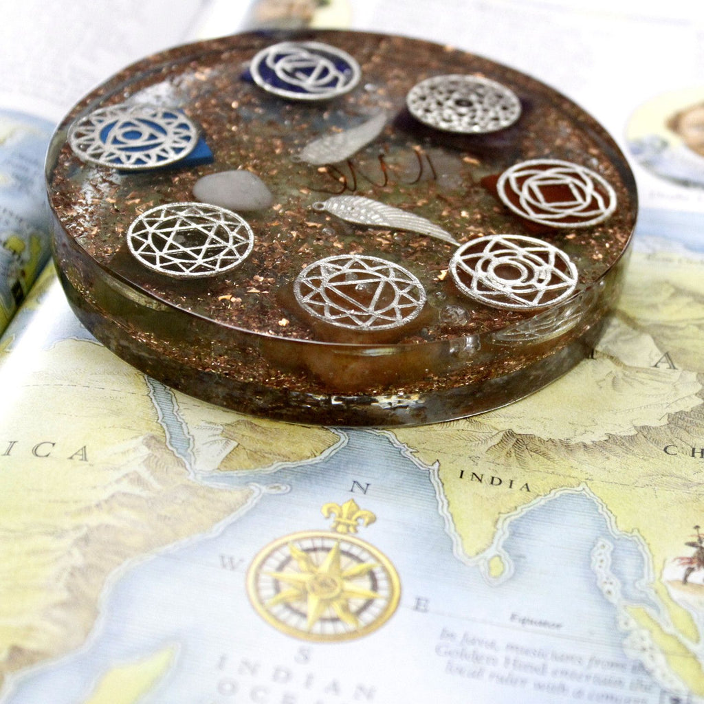 Orgonite Desk Power Pack - Angel Chakra, Large – view 3