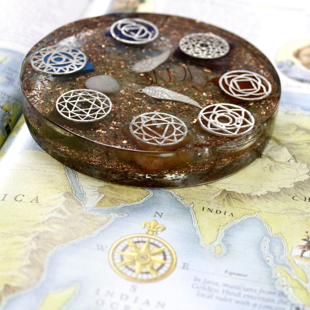 Orgonite Desk Power Pack - Angel Chakra, Large – view 3