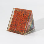Orgonite Pyramid 7.5cm - Copper Bars and 7 Chakra Chips – view 4