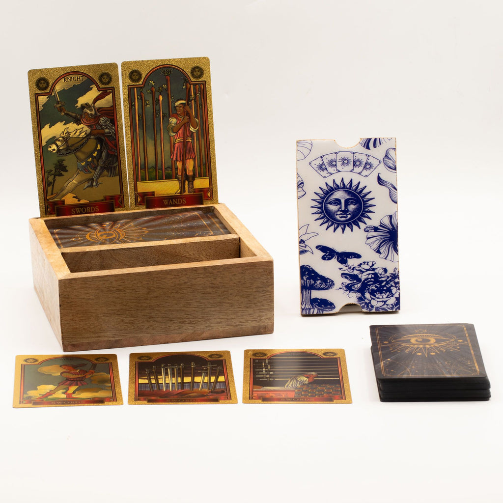Triple Moon Tarot Box with Card Holder – view 2