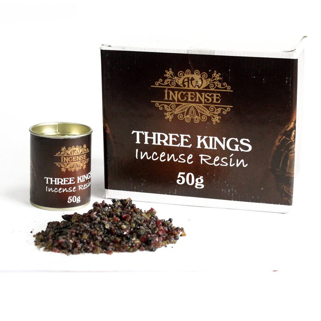 Three Kings Resin Incense 50g Tub