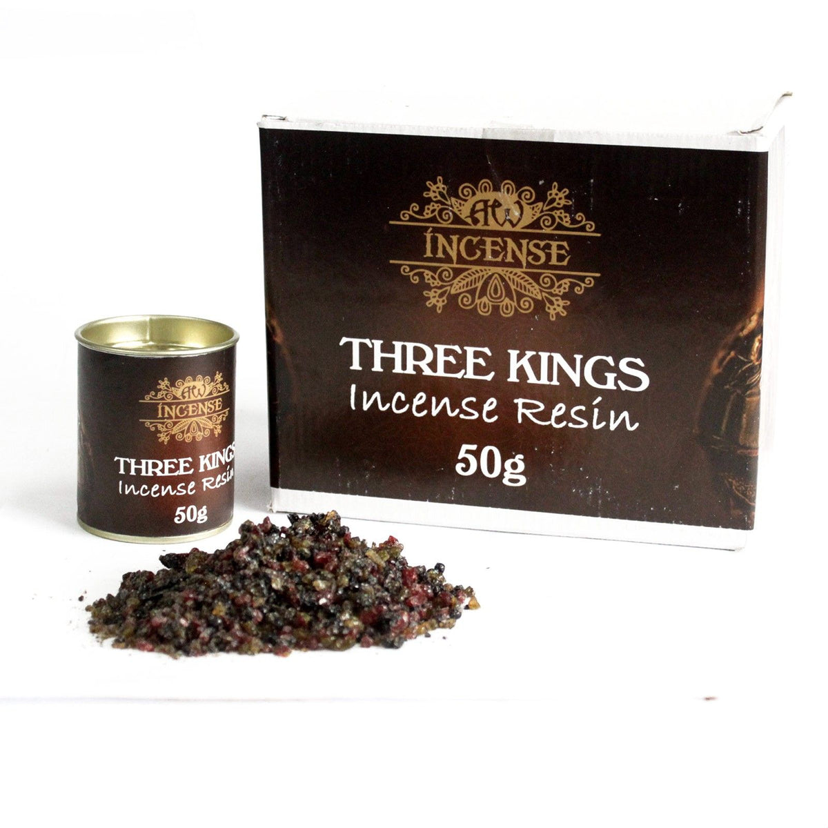 Three Kings Resin Incense 50g Tub