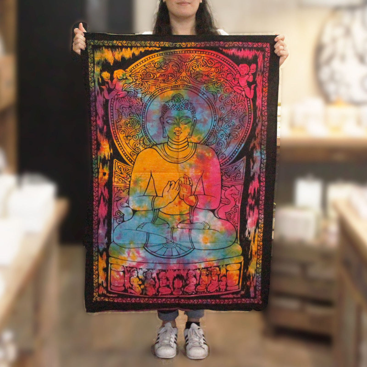 Cotton Wall Art (78x112cm) - Peaceful Buddha – view 2