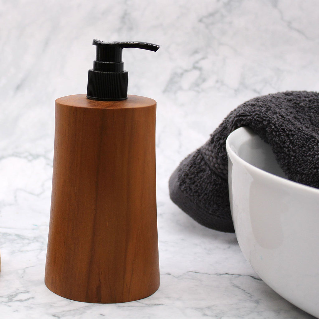 Natural Teakwood Soap Dispenser - Taper – view 11