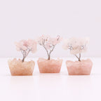 Mini Gemstone Tree on Orgonite Base, Rose Quartz – view 5