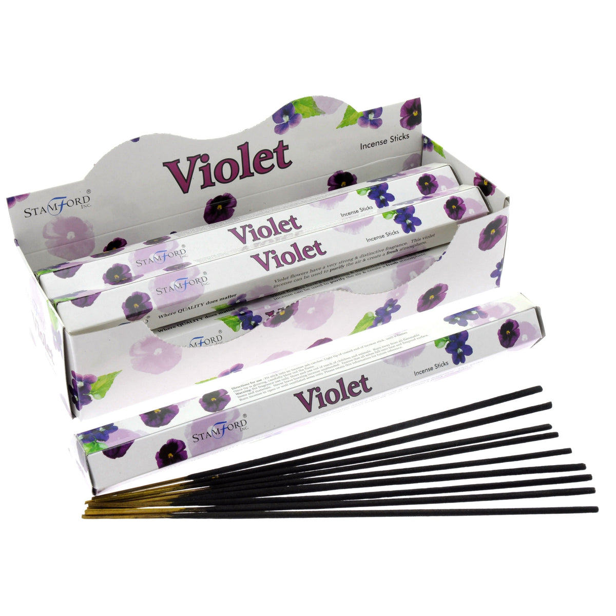 Stamford Violet Premium Incense Sticks – view 4