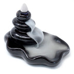 Backflow Incense Burner - Large Pebbles into Pool – view 2