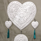 Bali Aluminium Wall Mobile - Hearts – view 4