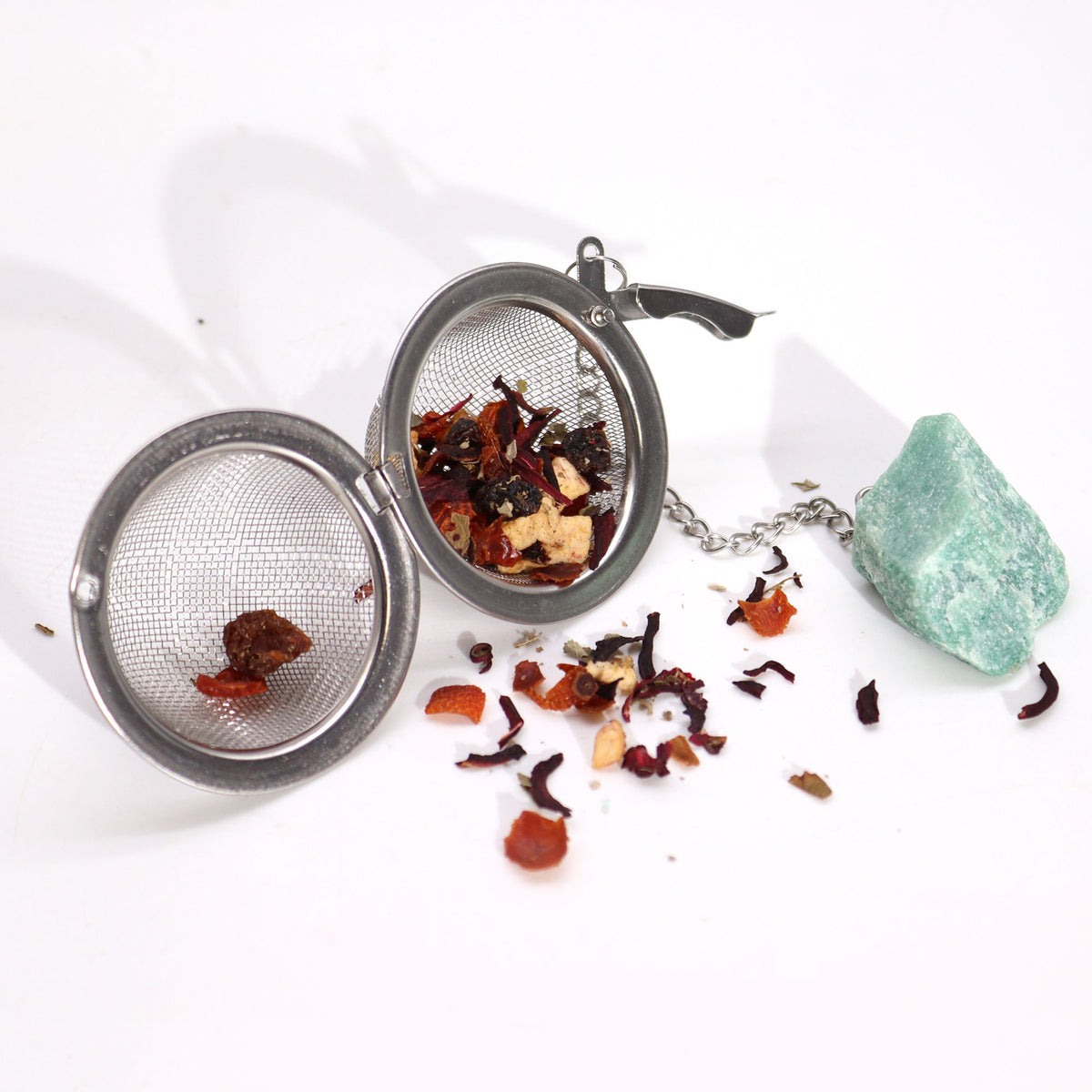 Amethyst Cluster Crystal Tea Strainer – view 7