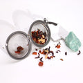Aquamarine Crystal Tea Strainer