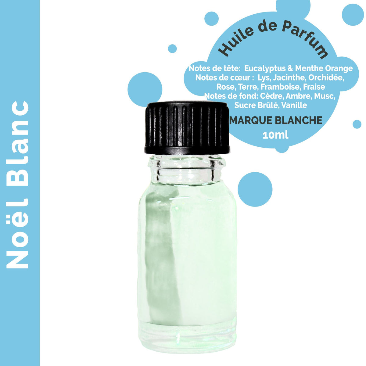 White Christmas Fragrance Oil 10ml – Pack of 10 – view 8