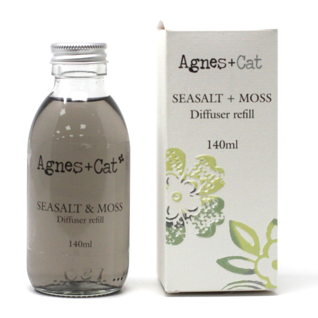 Agnes + Cat Reed Diffuser Refill 150ml - Sea Salt and Moss – view 2
