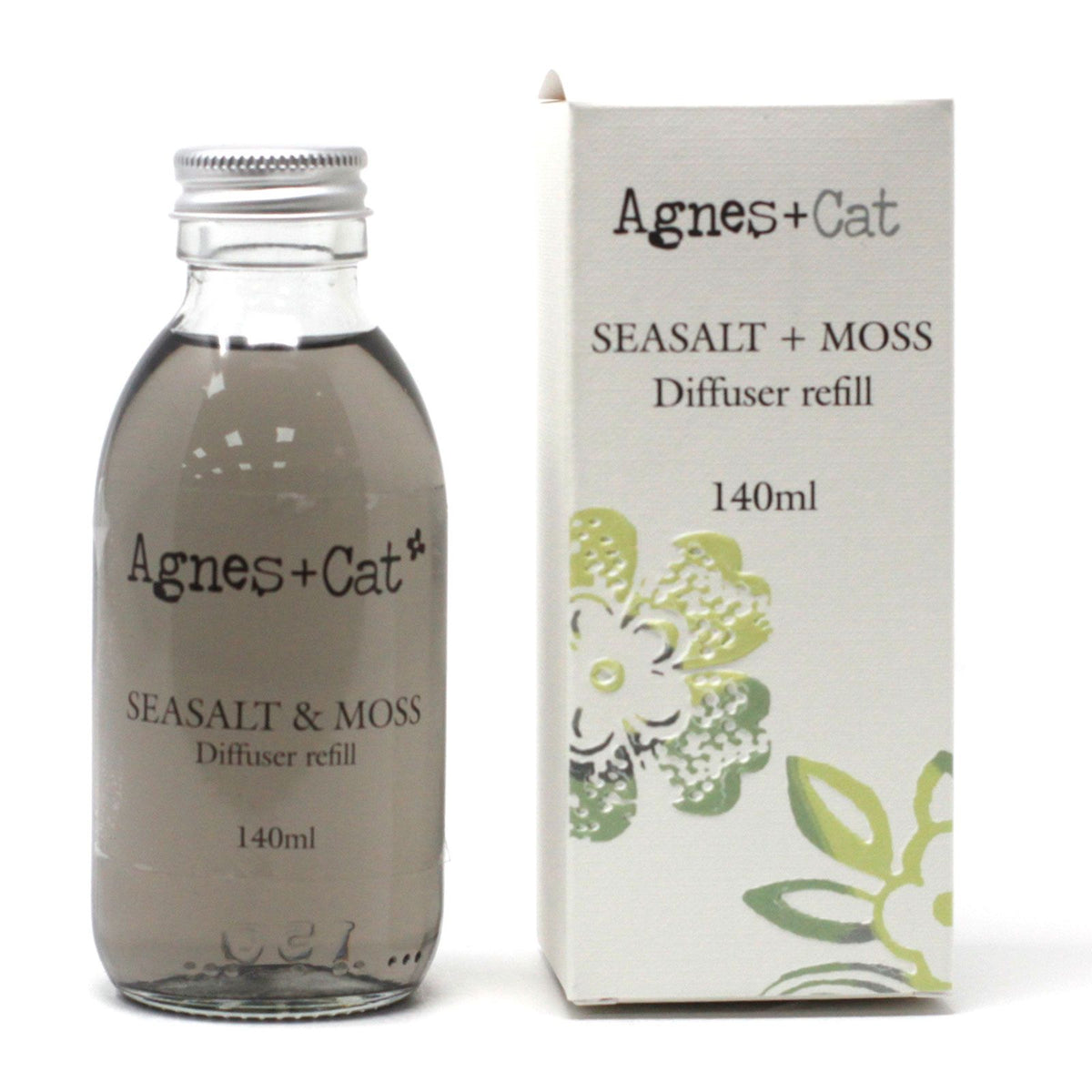 Agnes + Cat Reed Diffuser Refill 150ml - Sea Salt and Moss – view 2