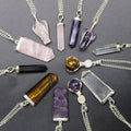 Amethyst Point Pendant Necklace