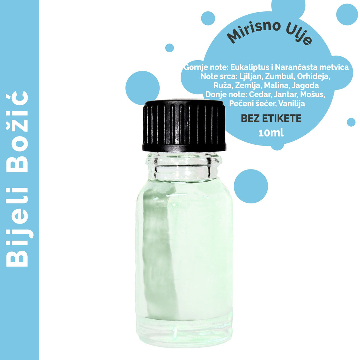 White Christmas Fragrance Oil 10ml – Pack of 10 – view 5