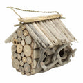 Recycled Driftwood Birdbox, Double Nest Box