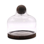 Extra Large Ball Top Terrarium, Dark Tung Wood, 23cm – view 3