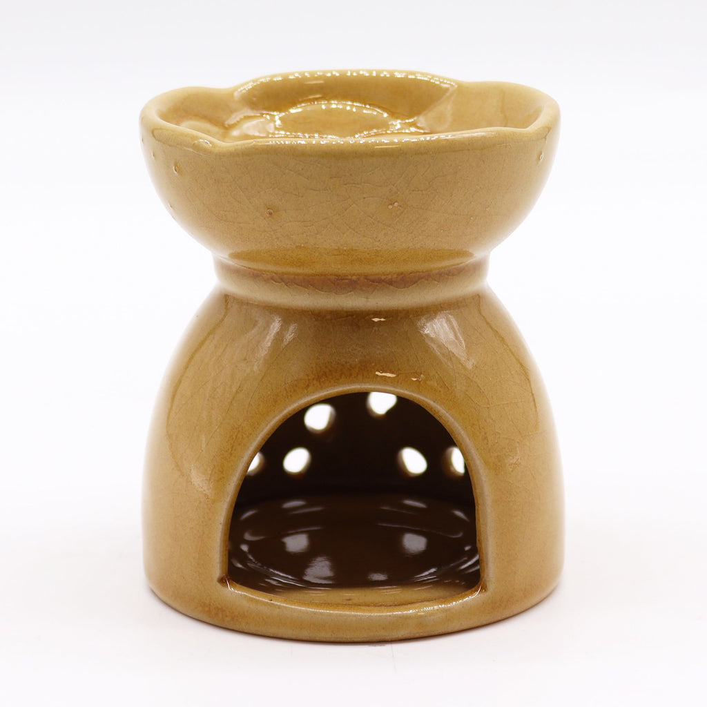 Tree of Life Ceramic Oil Burner - Honey – view 3