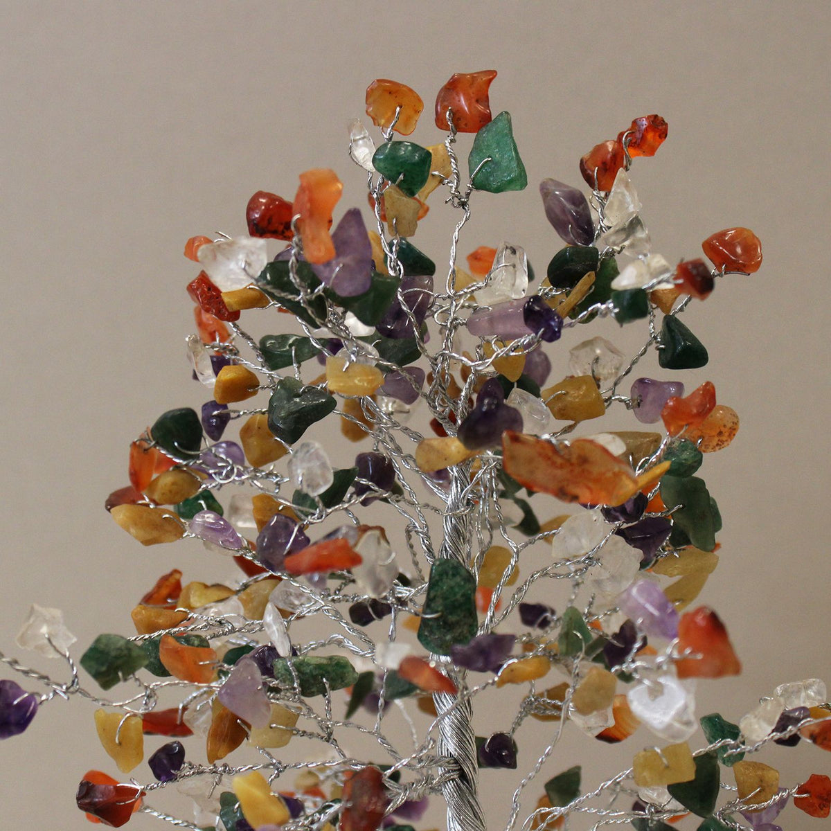 Multi Gemstone Tree with Orgonite Base - 320 Stone – view 3