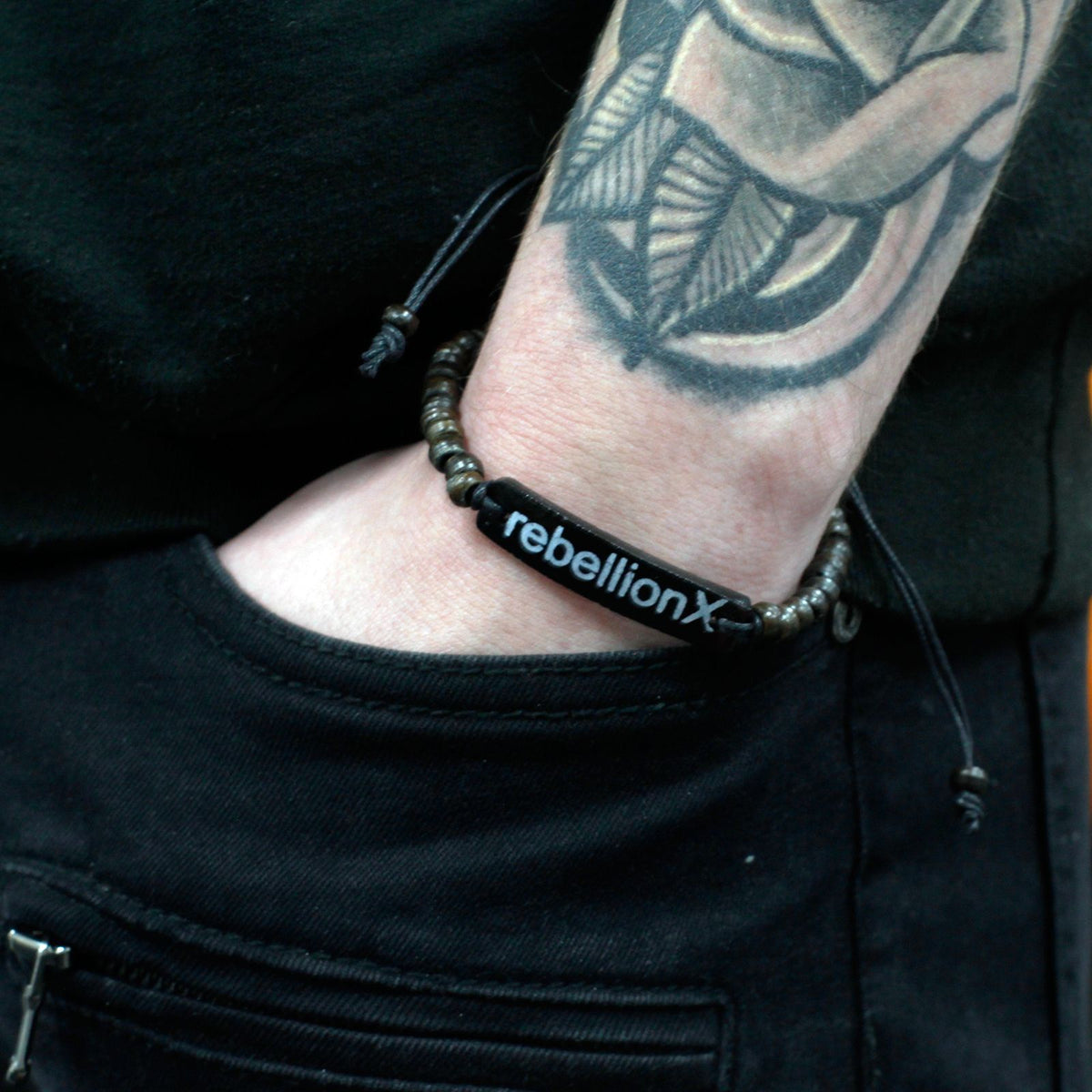 Coconut Slogan Bangle - Rebellion X – view 3