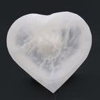 Selenite Heart Bowl approx 10cm – view 4