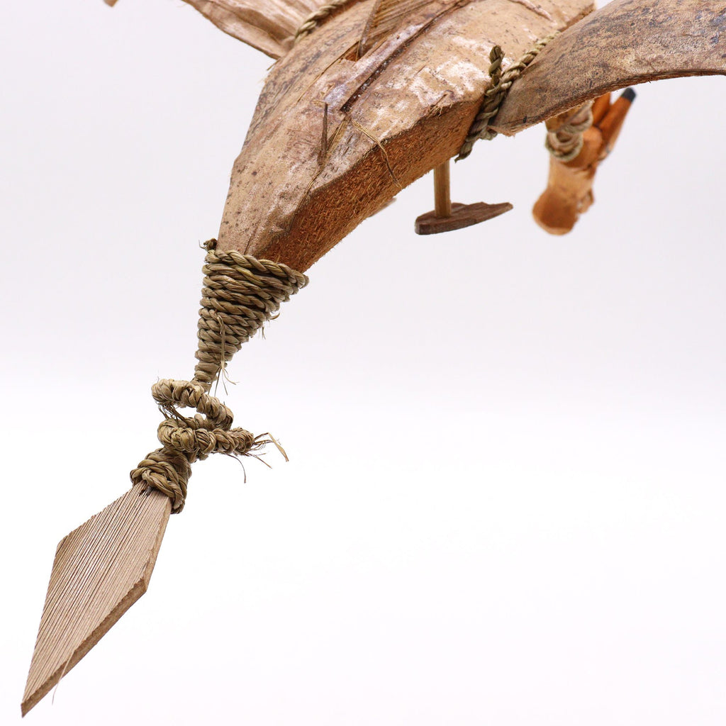 Natural Coconut Dragon Mobile - 37 cm – view 2