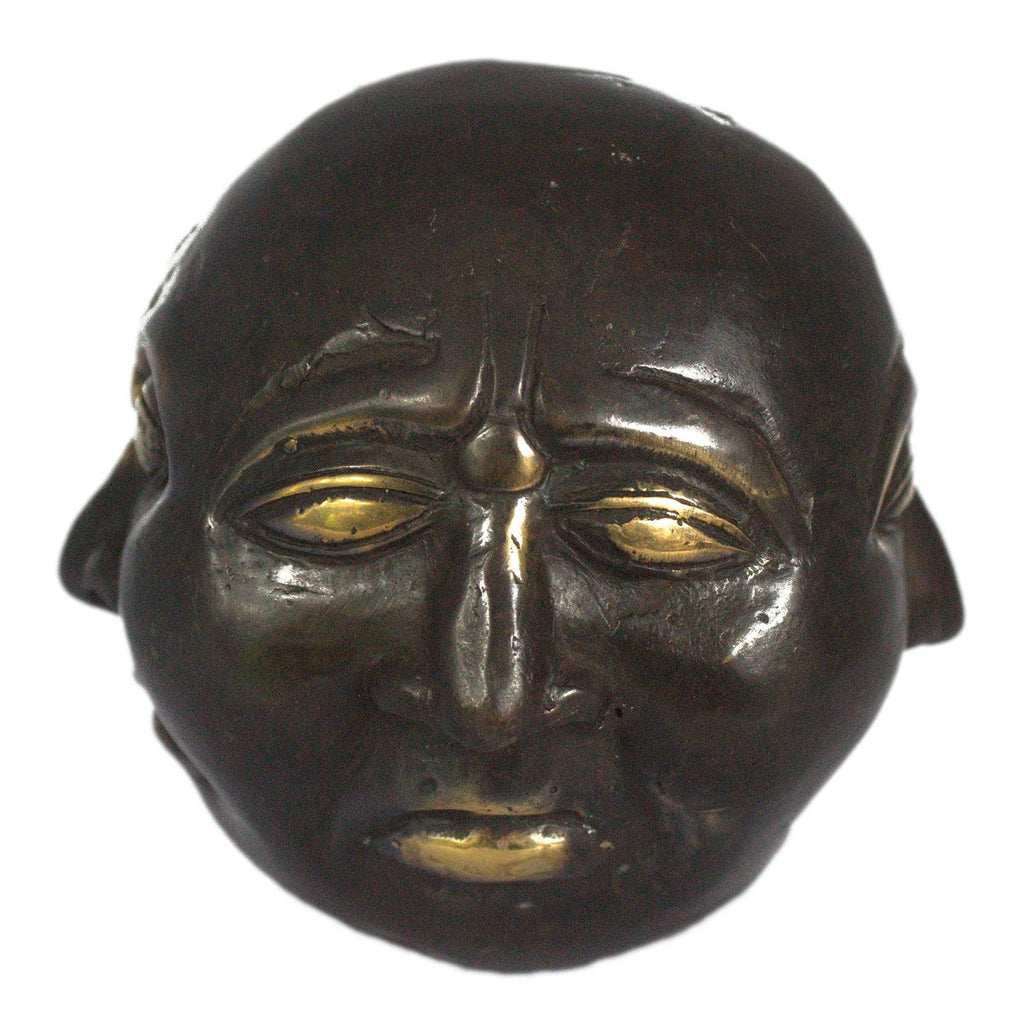 Four-Faced Buddha Statue – Brass, 10 cm – view 5