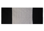 Indian Cotton Rug - Black/Grey - 70x172cm – view 2