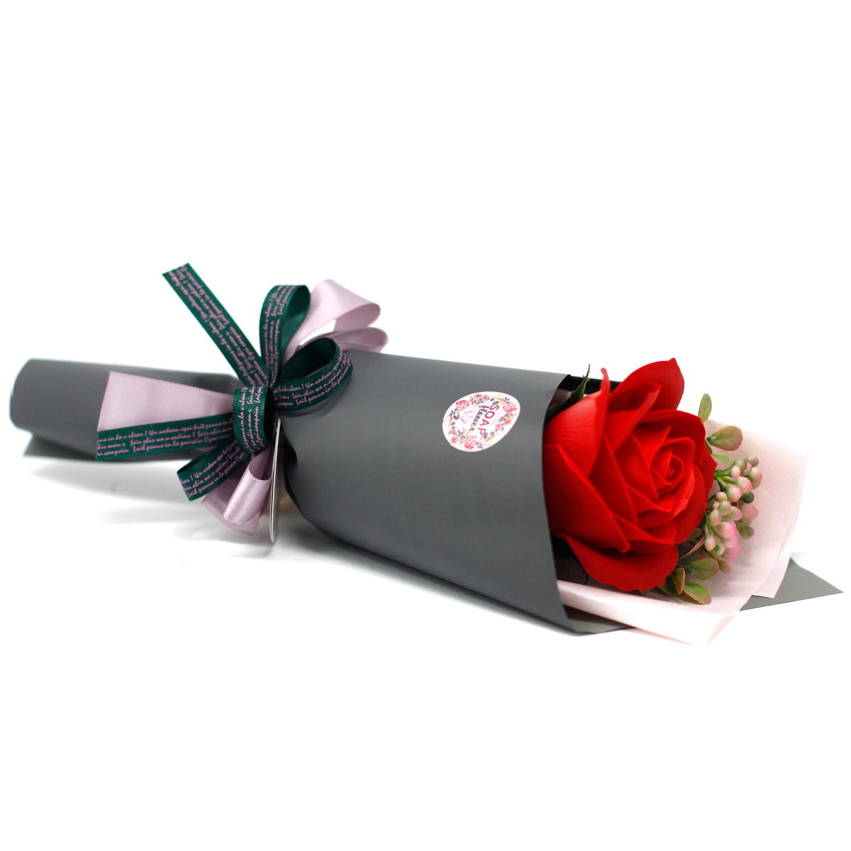 Large Rose Soap Flower – view 2