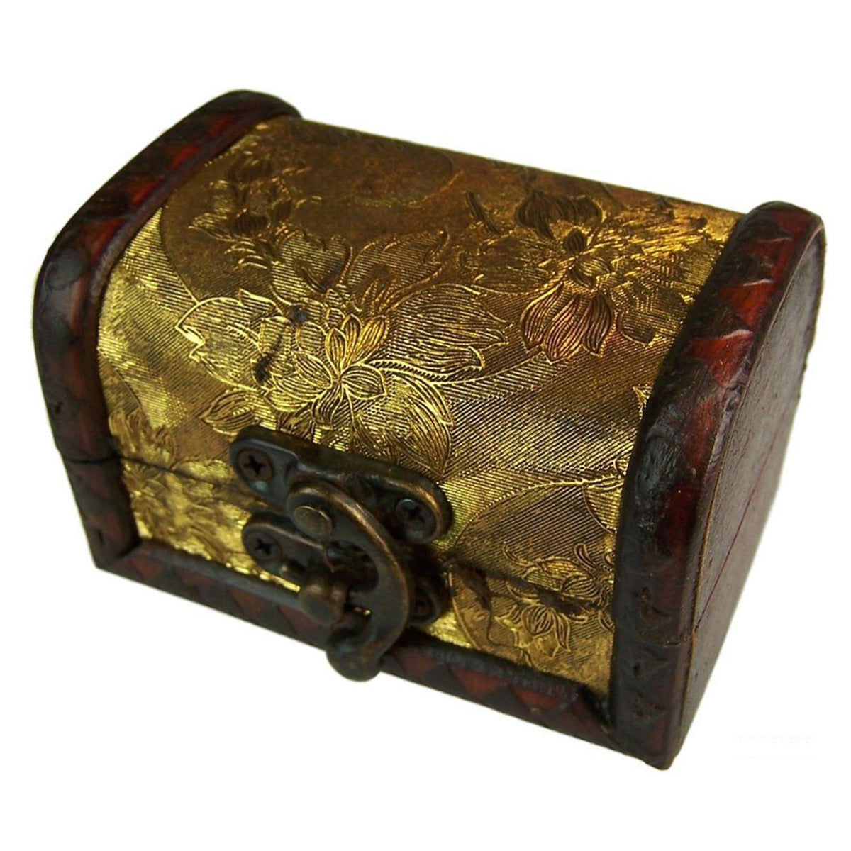 Colonial Box, Gold Panel, Vintage Style, Medium – view 3