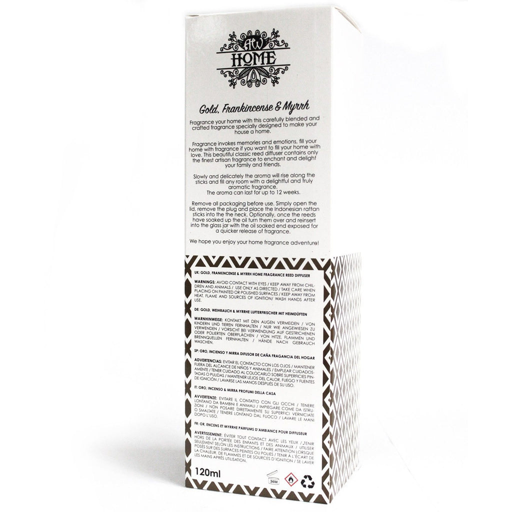 120ml Reed Diffuser - Gold, Frankincense & Myrrh – view 2