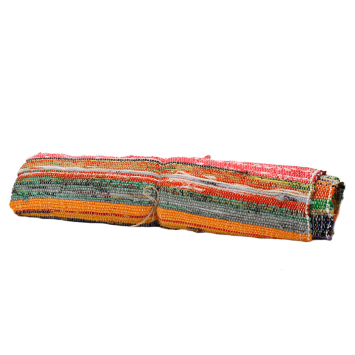 Luxury Rag Rug, Natural - 155 x 90cm – view 5