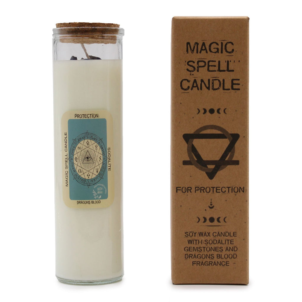 Magic Spell Candle in Glass Jar - Protection – view 3