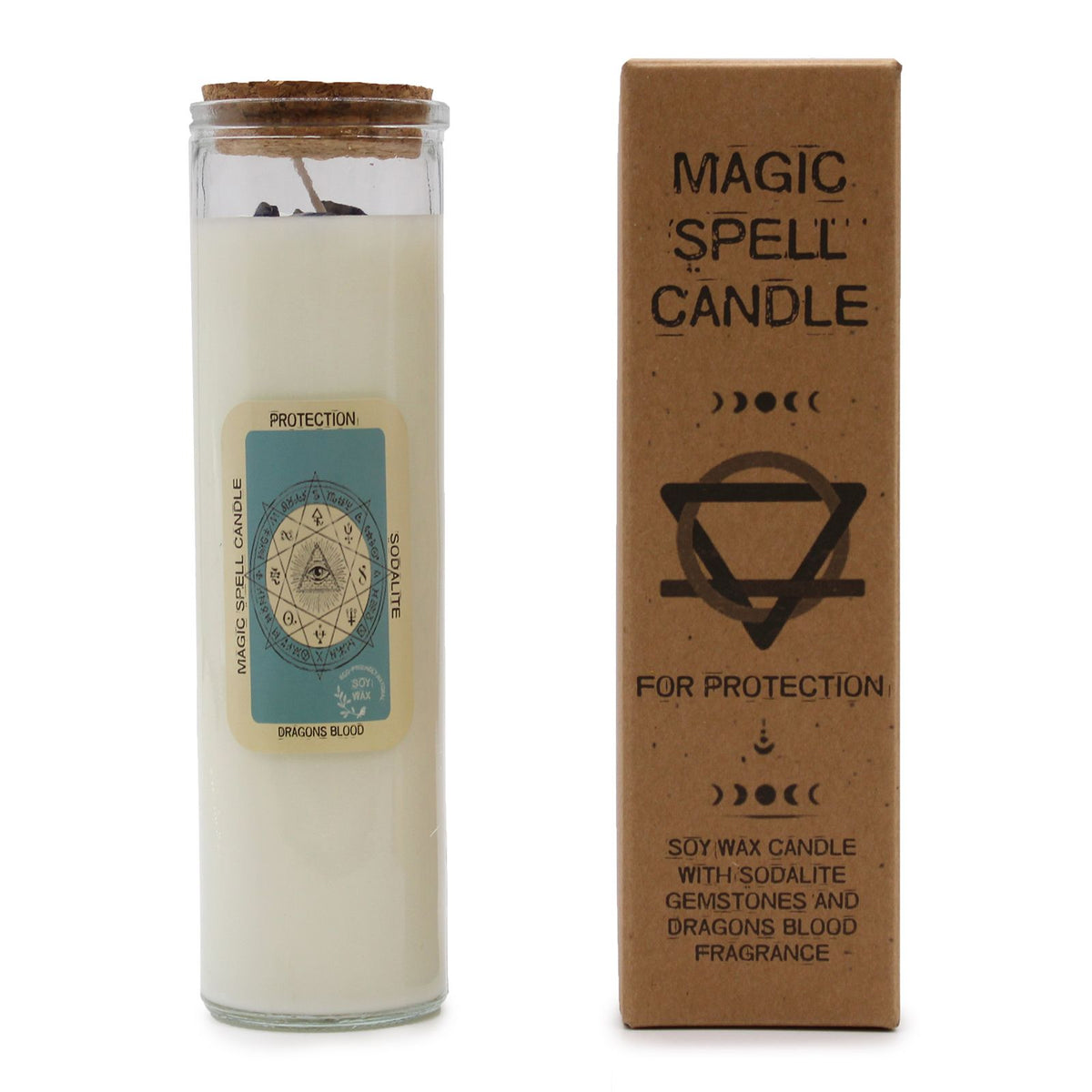 Magic Spell Candle in Glass Jar - Protection – view 3