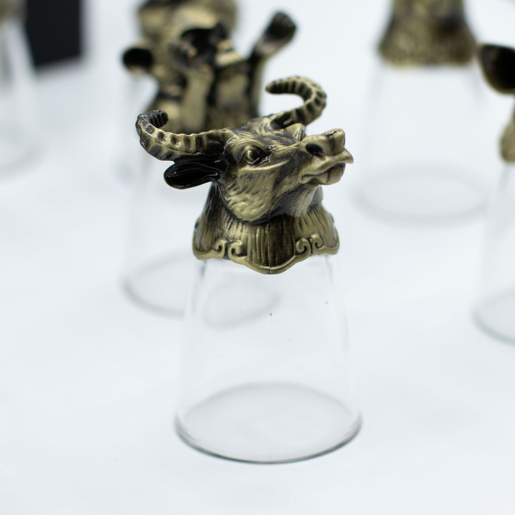 Chinese Zodiac Shot Glasses, Set of 12 - 25 ml – view 8