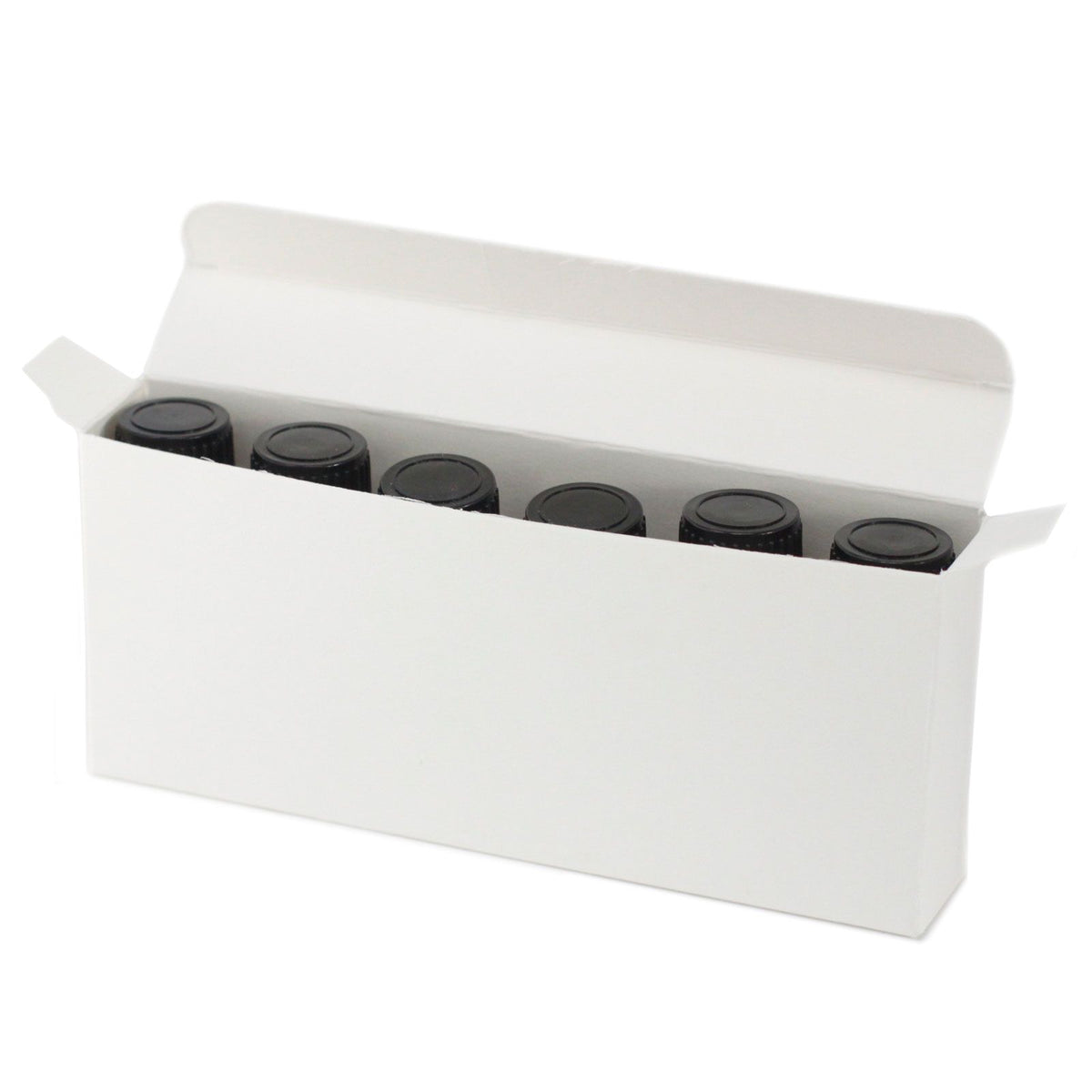 White Kraft Box for Six 10ml Essential Oil Bottles – view 2